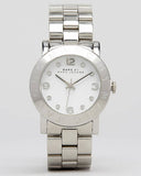 Marc Jacobs Amy White Dial Silver Steel Strap Watch for Women - MBM3054 Authentic Buy Shop Now
