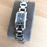 Burberry Heritage Black Dial Silver Steel Strap Watch For Women - BU9601 Authentic Buy Shop Now
