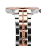 Michael Kors Lauryn Mother of Pearl Dial Two Tone Steel Strap Watch For Women - MK3979 Authentic Buy Shop Now