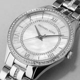 Michael Kors Lauryn Mother of Pearl Dial Silver Steel Strap Watch for Women - MK3900 Authentic Buy Shop Now