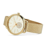 Michael Kors Portia Gold Dial Gold Mesh Bracelet Watch for Women - MK3844 Authentic Buy Shop Now