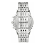 Emporio Armani Classic Chronograph Silver Dial Silver Steel Strap Watch For Men - AR1879 Authentic Buy Shop Now