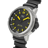 IWC Aquatimer Automatic 2000 Black Dial Black Rubber Strap Watch for Men - IW358001 Authentic Buy Shop Now