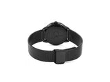 Calvin Klein Minimal Black Dial Black Mesh Bracelet Watch for Women - K3M224X1 Authentic Buy Shop Now