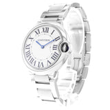 Cartier Ballon Bleu De Cartier Silver Dial Silver Steel Strap Watch for Women - W69011Z4 Authentic Buy Shop Now