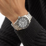 Seiko Prospex 1965 Modern Re Interpretation Automatic Black Dial Silver Steel Strap Watch For Men - SPB143J1 Authentic Buy Shop Now