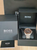 Hugo Boss Driver Sport Grey Dial Grey Steel Strap Watch for Men - 1513094 Authentic Buy Shop Now