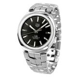 Tag Heuer Link Quartz Black Dial Silver Steel Strap Watch for Women - WBC2110.BA0603 Authentic Buy Shop Now