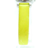 Marc Jacobs Henry White Dial Neon Yellow Rubber Strap Watch for Women - MBM1235 Authentic Buy Shop Now