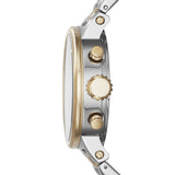 Fossil Original Boyfriend Analog White Dial Two Tone Steel Strap Watch for Women - ES3746 Authentic Buy Shop Now