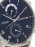 Tommy Hilfiger Kane Blue Dial Silver Steel Strap Watch for Men - 1710401 Authentic Buy Shop Now