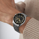 Seiko 5 Sport Automatic SKX Series Black Dial Silver Steel Strap Watch for Men - SRPK99K1 Authentic Buy Shop Now