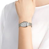 Bvlgari Serpenti Seduttori Quartz White Dial Silver Steel Strap Watch for Women - SERPENTI103141 Authentic Buy Shop Now