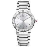 Bvlgari Bvlgari Lady Silver Dial Silver Steel Strap Watch for Women - BVLGARI103575 Authentic Buy Shop Now