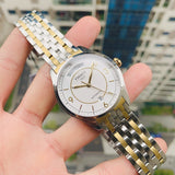 Tissot T Classic T One Automatic Silver Dial Two Tone Steel Strap Watch For Men - T038.430.22.037.00 Authentic Buy Shop Now