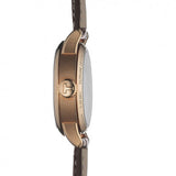 Tissot Chemin Des Tourelles Powermatic 80 Lady Silver Dial Brown Leather Strap Watch For Women - T099.207.36.037.00 Authentic Buy Shop Now