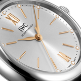 IWC Portofino Automatic Silver Dial Brown Leather Strap Watch for Women - IW357403 Authentic Buy Shop Now