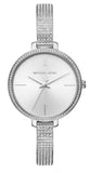 Michael Kors Jaryn Quartz Silver Dial Silver Steel Strap Watch For Women - MK3783 Authentic Buy Shop Now
