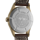 IWC Pilot's Watch Automatic Spitfire Green Dial Brown Leather Strap Watch for Men - IW326802 Authentic Buy Shop Now