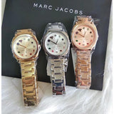 Marc Jacobs Mandy Gold Dial Gold Steel Strap Watch for Women - MJ3549 Authentic Buy Shop Now