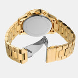 Michael Kors Ritz Chronograph Gold Dial Gold Steel Strap Watch For Women - MK7310 Authentic Buy Shop Now