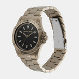 Michael Kors Everest Three Hand Quartz Black Dial Gold Steel Strap Watch For Men - MK9140 Authentic Buy Shop Now