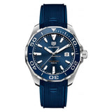 Tag Heuer Aquaracer Blue Dial Blue Rubber Strap Watch for Men - WAY111C.FT6155 Authentic Buy Shop Now
