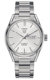 Tag Heuer Carrera Calibre 5 Automatic White Dial Silver Steel Strap Watch for Men - WAR201B.BA0723 Authentic Buy Shop Now