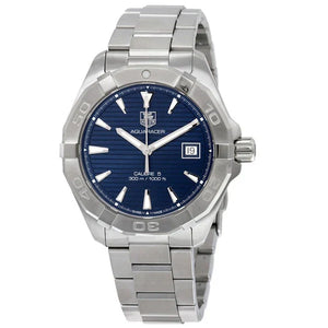 Tag Heuer Aquaracer Automatic Blue Dial Silver Steel Strap Watch for Men - WAY2112.BA0928 Authentic Buy Shop Now