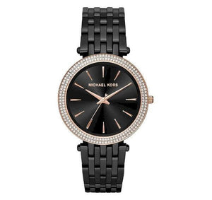 Michael Kors Darci Black Dial Black Steel Strap Watch for Women - MK3407 Authentic Buy Shop Now