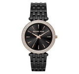 Michael Kors Darci Black Dial Black Steel Strap Watch for Women - MK3407 Authentic Buy Shop Now