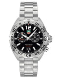 Tag Heuer Formula 1 Black Dial Silver Steel Strap Watch for Men - WAZ111A.BA0875 Authentic Buy Shop Now