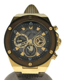 Guess Poseidon Chronograph Black Dial Black Silicone Strap Watch For Men - GW0425G1 Authentic Buy Shop Now