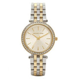 Michael Kors Darci Silver Dial Two Tone Steel Strap Watch for Women - MK3405 Authentic Buy Shop Now