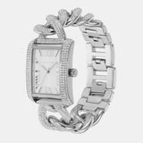 Michael Kors Emery Three Hand Silver Dial Silver Steel Strap Watch For Women - MK7299 Authentic Buy Shop Now
