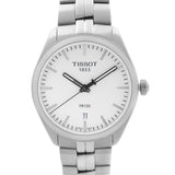 Tissot PR 100 Quartz White Dial Silver Steel Strap Watch For Women - T101.410.11.031.00 Authentic Buy Shop Now