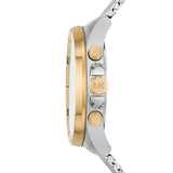 Michael Kors Brecken Quartz Black Dial Silver Mesh Strap Watch For Men - MK8961 Authentic Buy Shop Now