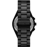 Michael Kors Lexington Chronograph Black Dial Black Steel Strap Watch For Men - MK8591 Authentic Buy Shop Now
