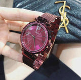 Guess Soho Pink Dial Pink Mesh Bracelet Watch For Women - W0638L6 Authentic Buy Shop Now