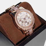 Michael Kors Runway Gold Dial Gold Steel Strap Watch for Women - MK5827 Authentic Buy Shop Now