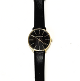 Michael Kors Pyper Black Dial Black Leather Strap Watch For Women - MK2747 Authentic Buy Shop Now
