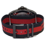 Gucci Dive Blue & Red Dial Blue & Red Nylon Strap Watch For Men - YA136214 Authentic Buy Shop Now