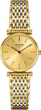 Longines La Grande Classique Quartz Gold Dial Two Tone Mesh Bracelet Watch for Women - L4.209.2.32.7 Authentic Buy Shop Now