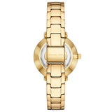 Michael Kors Quartz Mother of Pearl White Dial Gold Steel Strap Watch For Women - MK1065 Authentic Buy Shop Now