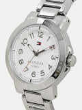 Tommy Hilfiger White Dial Silver Steel Strap Watch for Women - 1781397 Authentic Buy Shop Now
