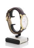 Fossil The Minimalist White Dial Brown Leather Strap Watch for Men - FS5397 Authentic Buy Shop Now