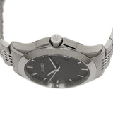 Gucci G Timeless Black Dial Silver Steel Strap Watch For Men - YA126402 Authentic Buy Shop Now