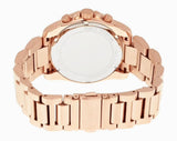 Michael Kors Brecken Chronograph Quartz Rose Gold Dial Rose Gold Steel Strap Watch For Women - MK6367 Authentic Buy Shop Now