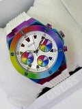 Guess Athena White Dial White Rubber Strap Watch for Women - GW0030L6 Authentic Buy Shop Now