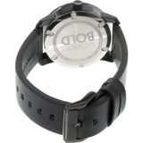 Movado Bold TR90 Black Dial Black Leather Strap Watch For Men - 3600307 Authentic Buy Shop Now